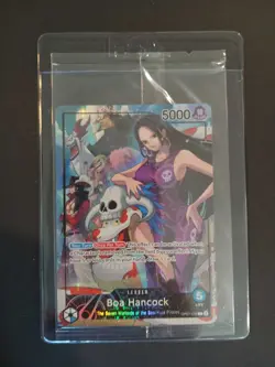 Boa Hancock PSA Magazine One Piece Promo Card OP07-038 English NM (Sealed) - Image 1