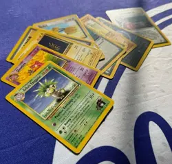 8-Card Vintage Pokemon Lot - WOTC Era Commons & Uncommons - Authentic Cards - Image 2