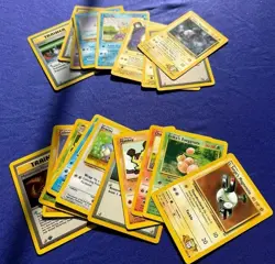 8-Card Vintage Pokemon Lot - WOTC Era Commons & Uncommons - Authentic Cards - Image 4