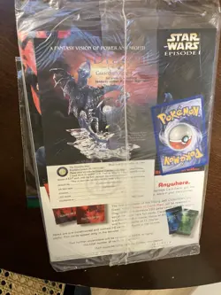 1999 SEALED Pokemon 1st edition PIKACHU GOLD stamp promo card WOTC duelist mag - Image 3