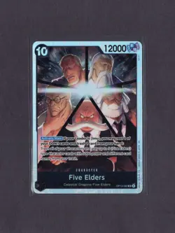 Five Elders SR OP13-082 Carrying On His Will Foil One Piece Card Game - Image 1
