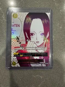 Op-14 Boa Hancock Alt Art Mint Conditions One Piece Card - Image 1