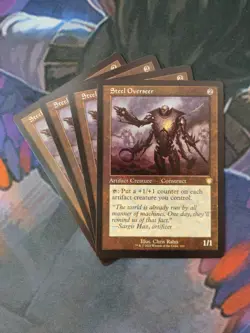 Steel Overseer x 4 | RETRO | 7% Off 2+ | Brother's War | NM | MTG - Image 1