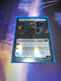 Mtg Singles - Elspeth, Knight-Errant - Mythic Edition: GRN - Foil - LP - Image 1