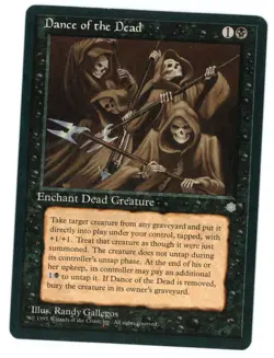 Dance of the Dead -- MTG (SP Quality) - Ice Age - See scans! - Image 1