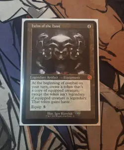 MTG Helm of the Host The Brothers' War - NM Retro Frame Non Foil - Image 1