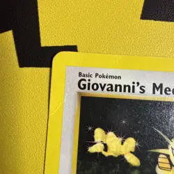 Pokemon Gym Challenge Giovanni's Meowth 43/132 Regular - Image 2