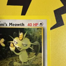 Pokemon Gym Challenge Giovanni's Meowth 43/132 Regular - Image 3