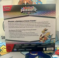 Pokemon TCG Scarlet & Violet Prismatic Evolutions Poster Collection Box Sealed - Image 2