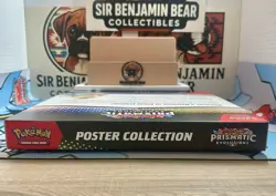Pokemon TCG Scarlet & Violet Prismatic Evolutions Poster Collection Box Sealed - Image 5