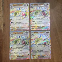 (4) Pokemon TCG Flygon Ex Surging Sparks 106/191 Double Rare NM Playset - Image 1