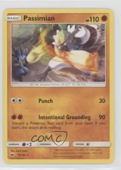 Passimian Pokemon Sun & Moon Burning Shadows #79 - Image 1