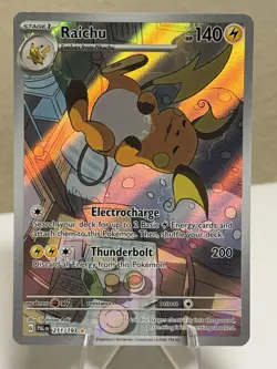 Raichu 211/193 Sv02: Paldea Evolved Holo Illustration Rare Full Art Pokemon - Image 1