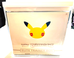 POKEMON ELITE TRAINER BOX 25TH CELEBRATIONS ETB - NEW - SEALED W/CASE AWESOME ! - Image 1