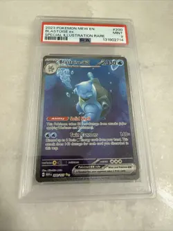 2023 Pokemon New En Blastoise Ex Special Illustration Rare PSA 9 - Image 1