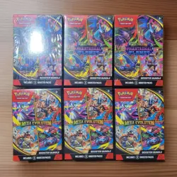 Pokemon Mega Evolution Phantasmal Flames Booster Bundle Lot Of 6 36 Packs - Image 1