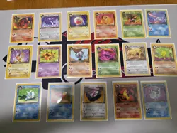 VINTAGE Pokemon Team ROCKET Complete 1st Edition Common/ Uncommon Set - Image 1