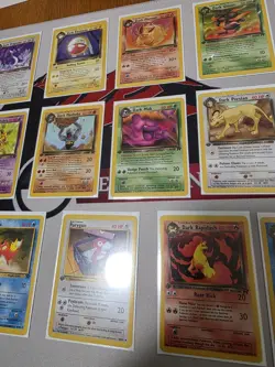 VINTAGE Pokemon Team ROCKET Complete 1st Edition Common/ Uncommon Set - Image 3