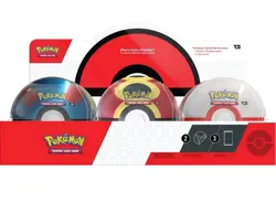 Pokemon TCG Pokeball Tin Q4 2025 FACTORY SEALED CASE 6 Tin Case POKE BALL - Image 1