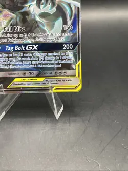Pikachu & Zekrom GX SM168 Sm Holo Pokemon TCG - Image 4