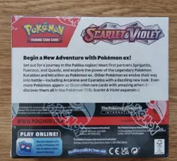 Pokemon TCG Scarlet and Violet Base Set Booster Box 36 Packs SEALED AND NEW - Image 2