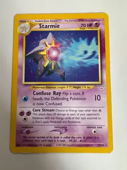 Pokemon TCG Starmie 25/64 WotC Neo Revelation Unlimited Regular Rare - Image 1