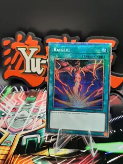 Yu-Gi-Oh! Raigeki MP25-EN015 Starlight Rare 1st Ed NM - Image 1