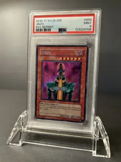 Yugioh Jinzo PSV - 000 Secret Rare '10 - '17 Reprint PSA 9 - Image 1