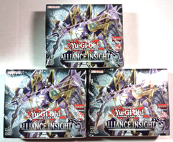 Yu-Gi-Oh! Alliance Insight 1st Edition Booster Box Factory Sealed lot of 3 boxes - Image 1