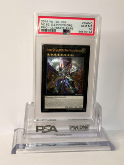 Number 62: Galaxy-Eyes P.P Dragon prio-en040 Ultimate GEM MINT PSA 10 Yu-Gi-Oh! - Image 1