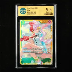 CCG 9.5 GemMint 2025 One Piece CHN Uta EB03-061 SEC - Image 1