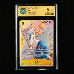 CCG 9.5 GemMint 2025 One Piece CHN Nami EB03-053 SR - Image 1