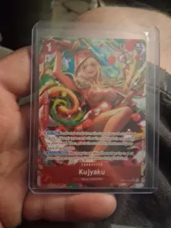 Kujyaku OP11-004 Super Rare Alternate Art A Fist Of Divine Speed One Piece CCG - Image 1
