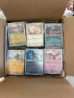 Scarlet & Violet Era Bulk 1600 Plus Cards Uncommon Common Holos Reverse Holos - Image 1
