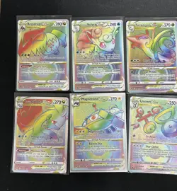 Lot Of Pokemon Rainbow Cards - Image 2