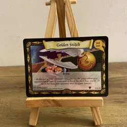 Harry Potter Tcg Foil Card 8/80 Golden Snitch - Image 1