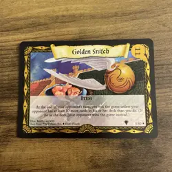 Harry Potter Tcg Foil Card 8/80 Golden Snitch - Image 2