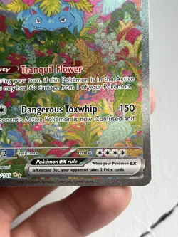 Pokemon TCG Scarlet & Violet 151 Venusaur EX SIR Holo Card 198/165 - Image 5