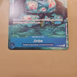 One Piece Card Game Jinbe P-030 Premium Promo Bandai Card Games Fest 23-24 TCG - Image 4