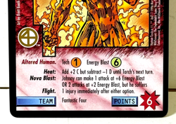 Human Torch Wildstorms CCG Ultra Rare GOLD Chase Card 1995 IMAGE UNIVERSE Marvel - Image 4