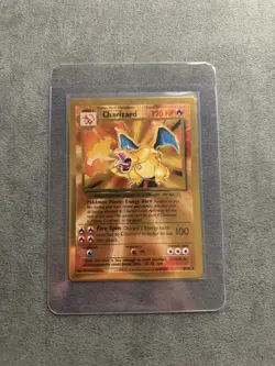 Charizard Celebrations METAL Card 4/102 Rare Pokemon LP - Image 2