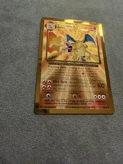 Charizard Celebrations METAL Card 4/102 Rare Pokemon LP - Image 4