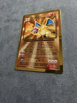 Charizard Celebrations METAL Card 4/102 Rare Pokemon LP - Image 5