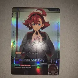 Suletta Mercury Gundam Card Game & Bonus - Image 1