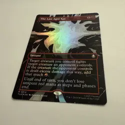 The Last Agni Kai FOIL Borderless 314 Avatar TLA MTG Rare Unplayed Mint - Image 3