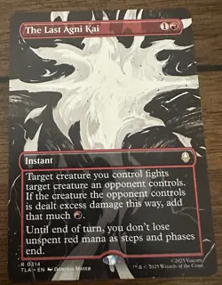 MTG - The Last Agni Kai (Borderless) - Avatar: The Last Airbender - NM - Image 1