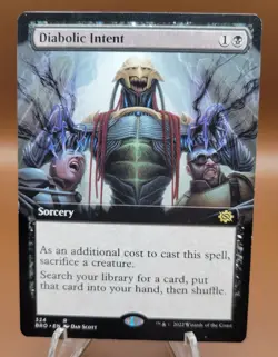 EXTENDED Diabolic Intent x1 MTG Brothers War Magic Near Mint NM English - Image 1