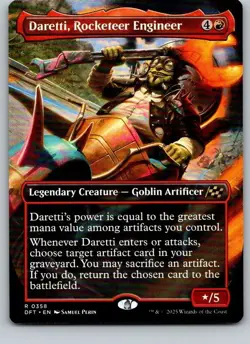 Daretti Rocketeer Engineer DFT #358 Aetherdrift MTG - Image 1