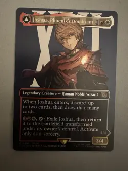 Joshua, Phoenix's Dominant (Borderless) Final Fantasy Foil - Image 1