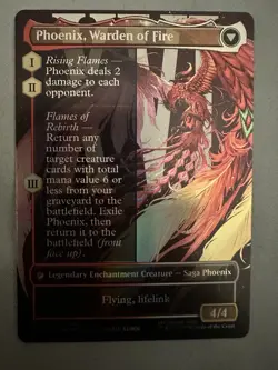 Joshua, Phoenix's Dominant (Borderless) Final Fantasy Foil - Image 2